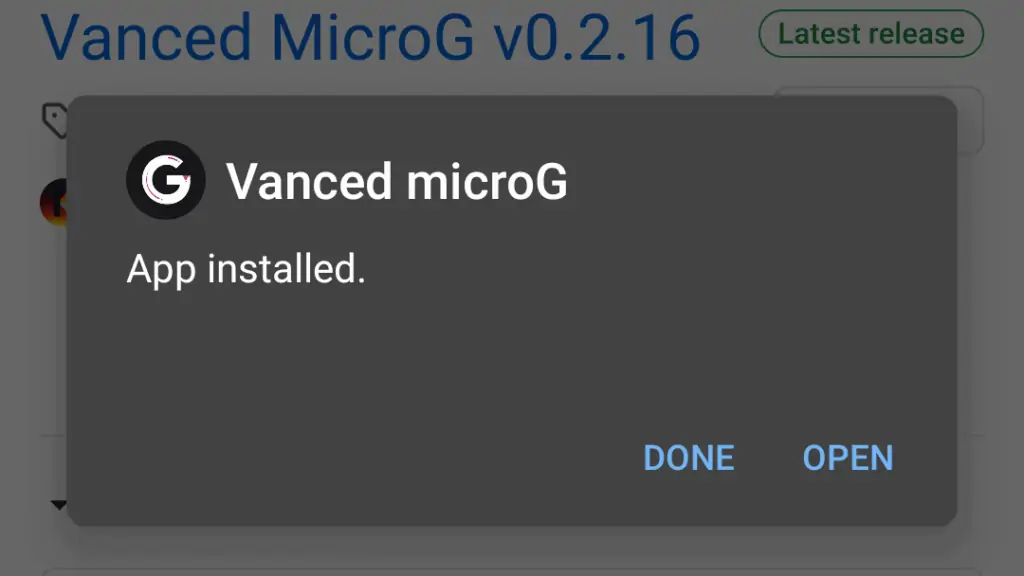 How install Vanced microG